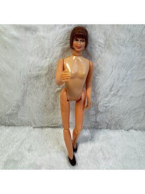 Vintage Tonka Winnebago Camper Dollhouse FEMALE Mom Doll Jointed 5.5" NO Clothes